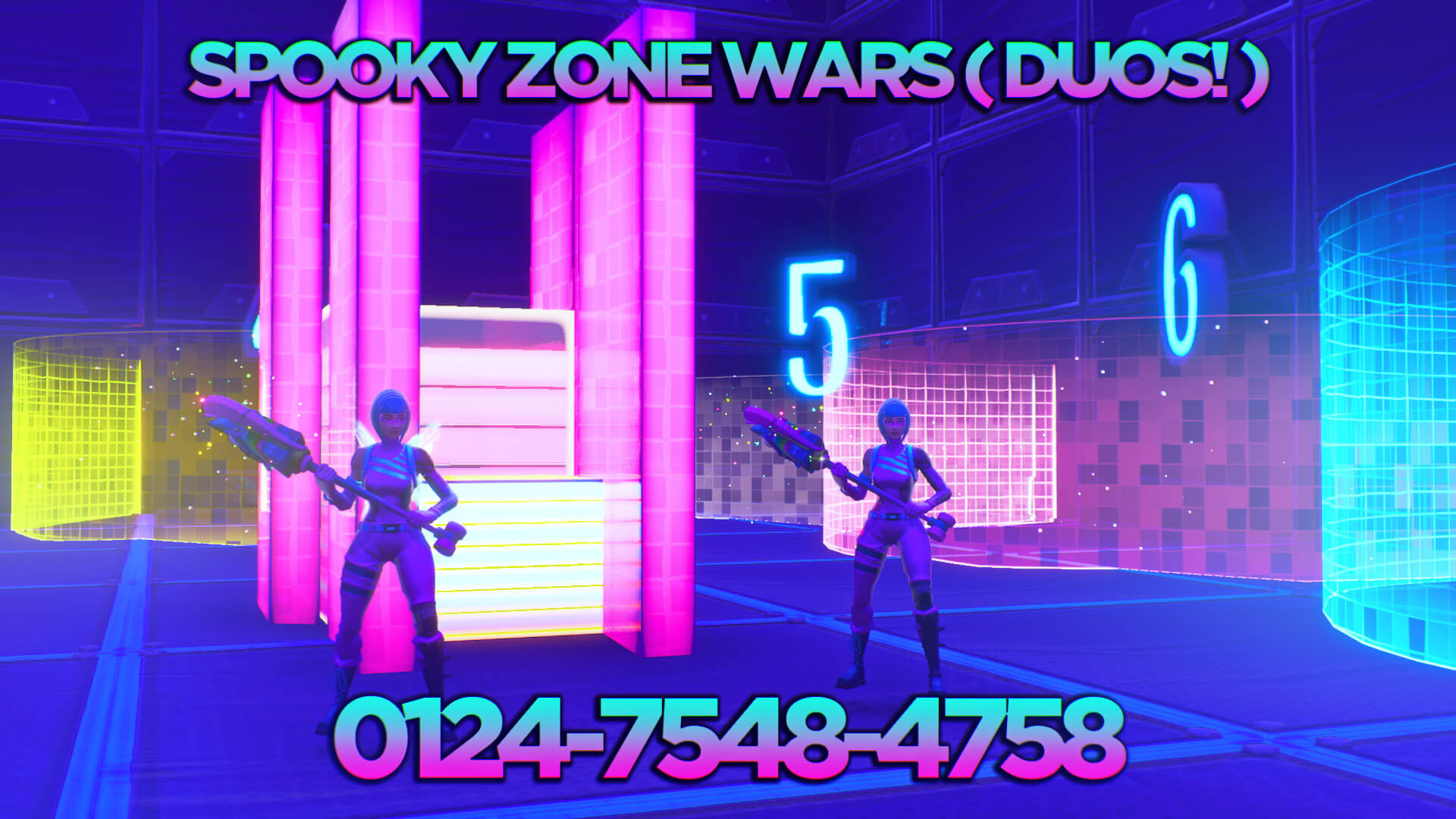 SPOOKY ISLAND ZONE WARS ( DUOS! )