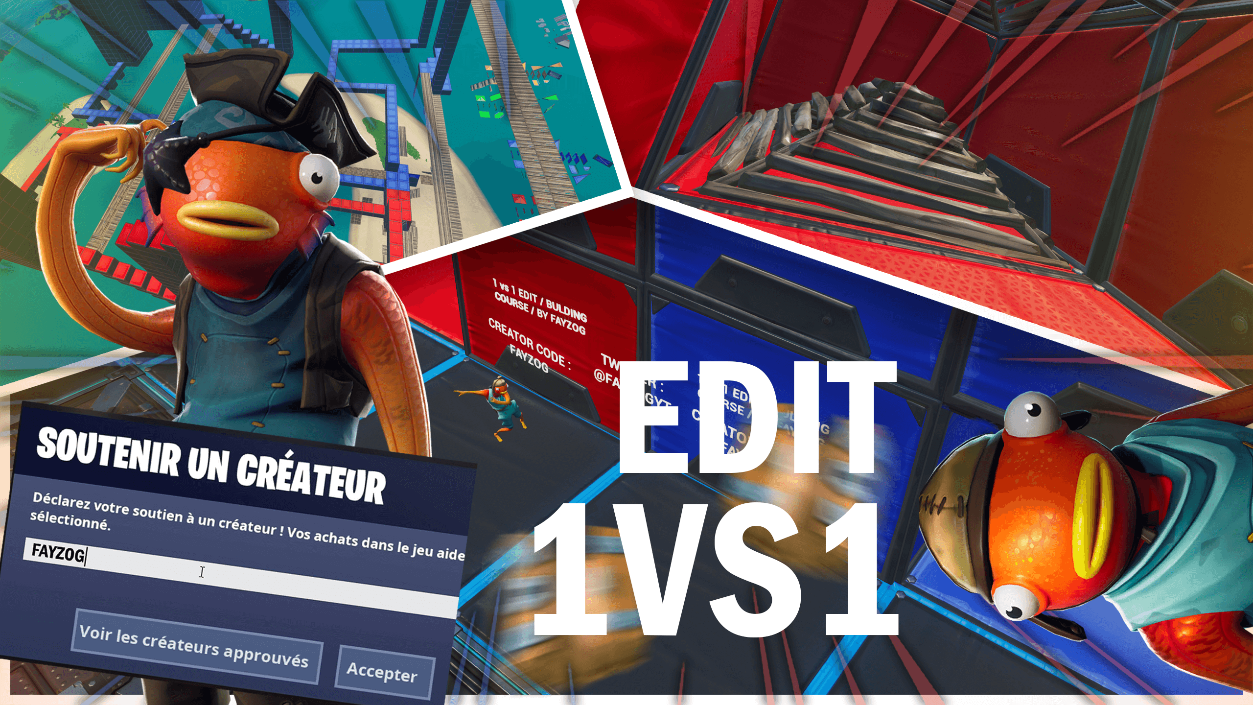 1VS1 EDIT / BUILDING COURSE |