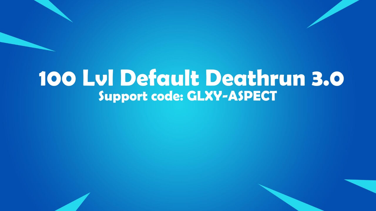 100 LVL DEFAULT DEATHRUN 3.0