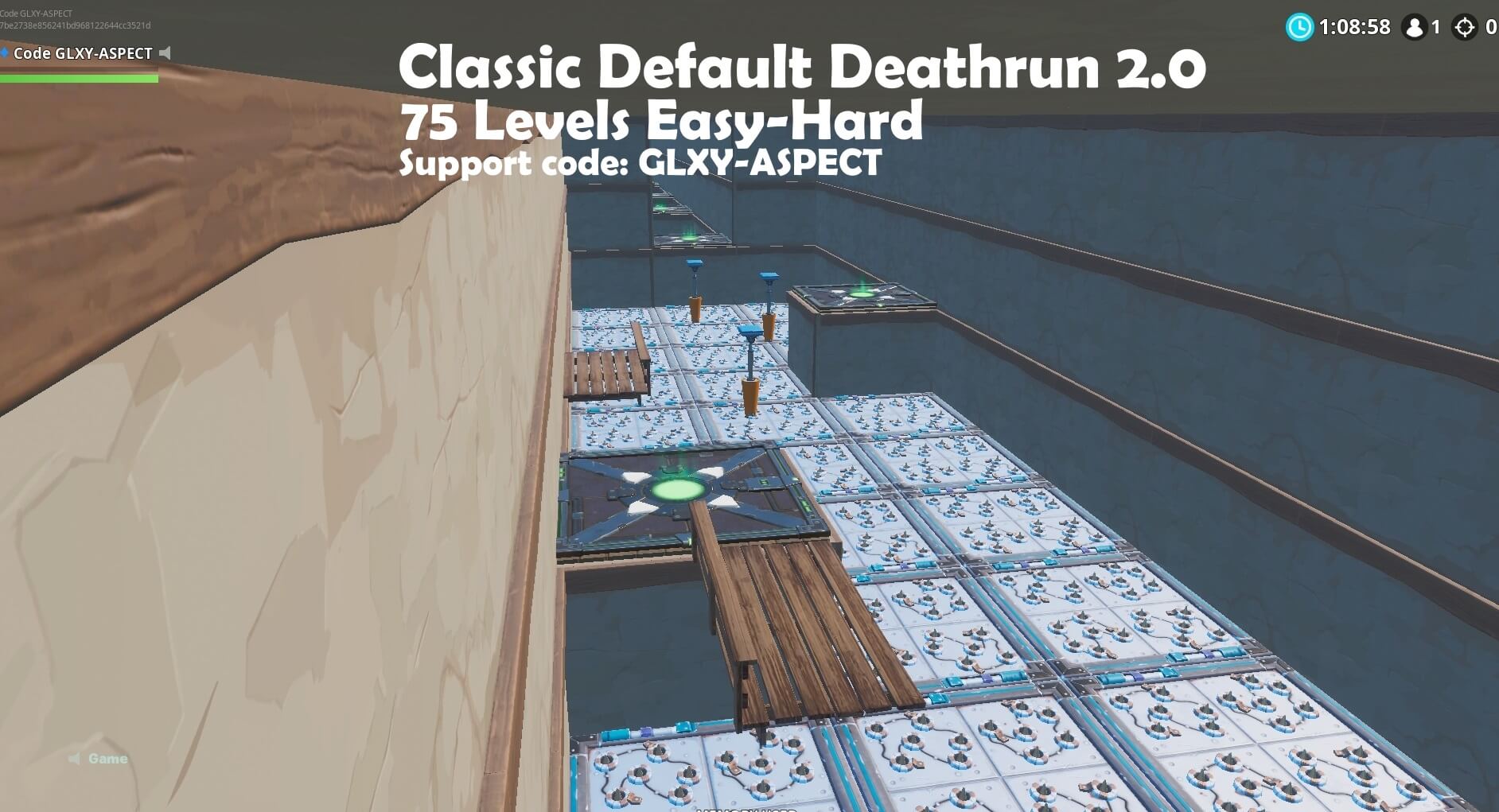 CLASSIC DEFAULT DEATHRUN 2.0 (75 LVL)