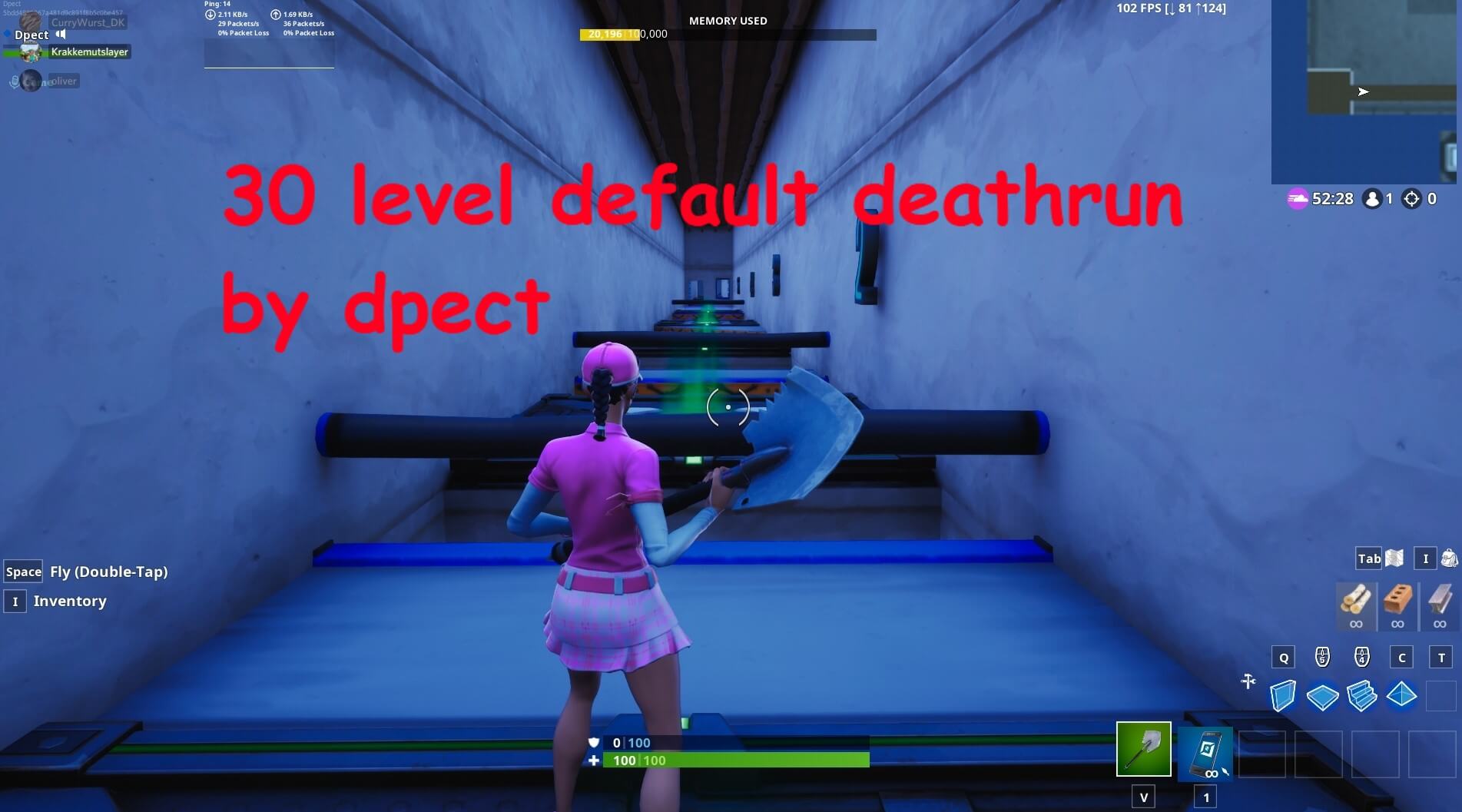 30 LEVEL DEFAULT DEATHRUN BY DPECT