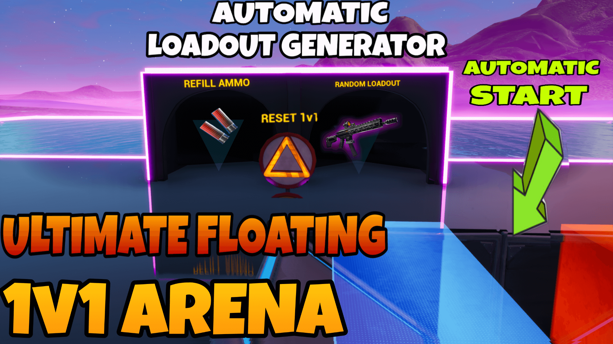 ULTIMATE FLOATING 1V1 ARENA