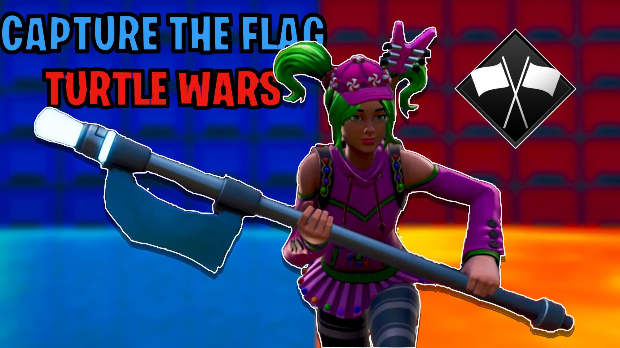 CAPTURE THE FLAG X TURTLE WARS