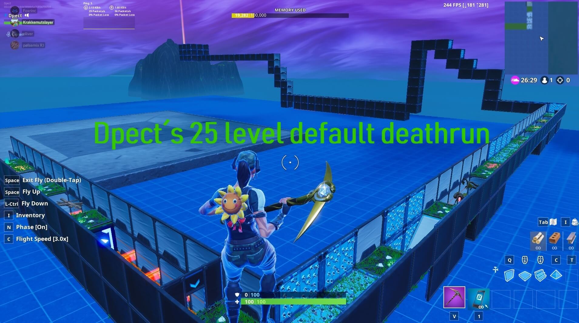 DPECTÂ´S 25 LEVEL DEFAULT DEATHRUN