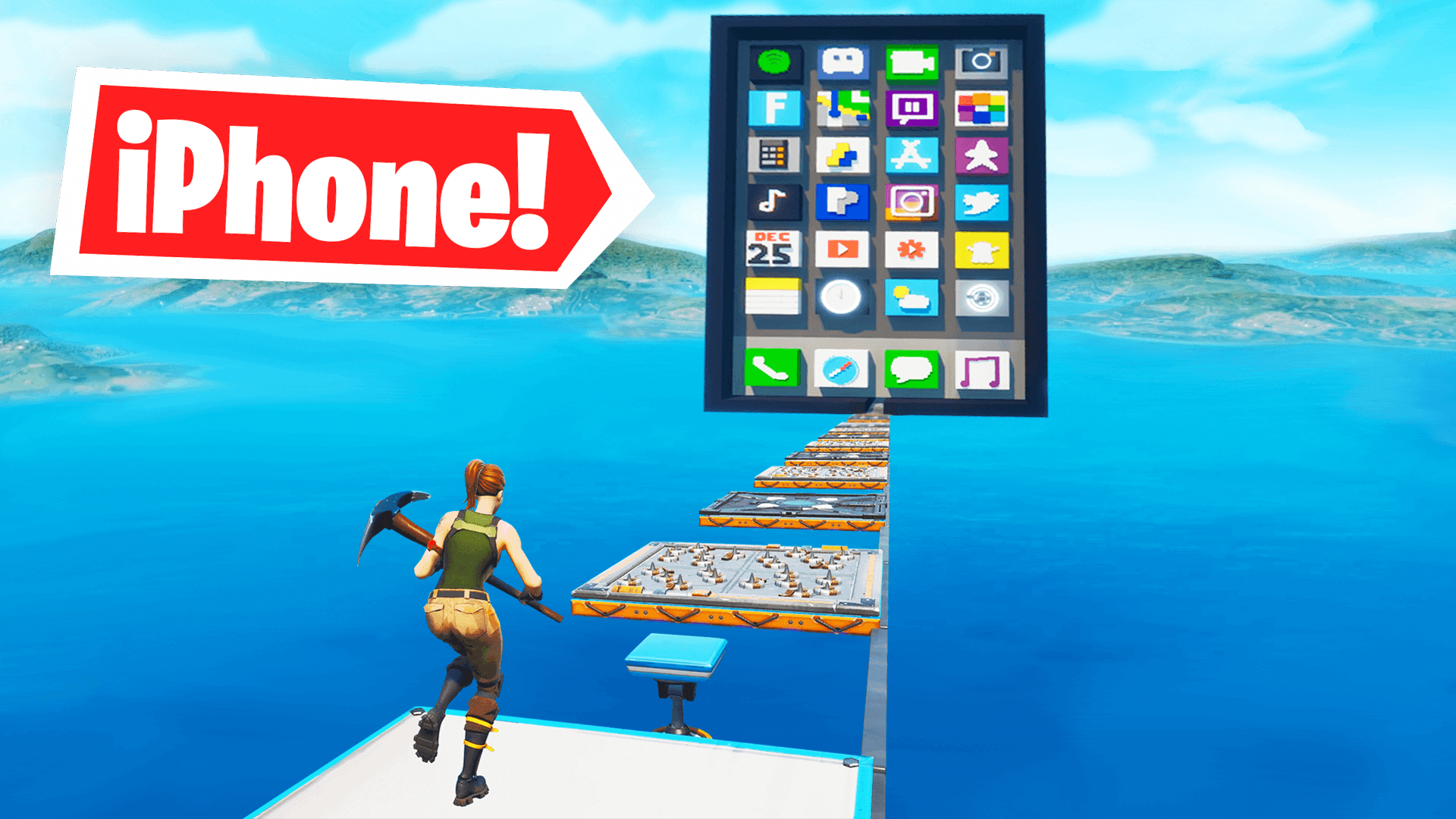 GIANT IPHONE DEATHRUN!