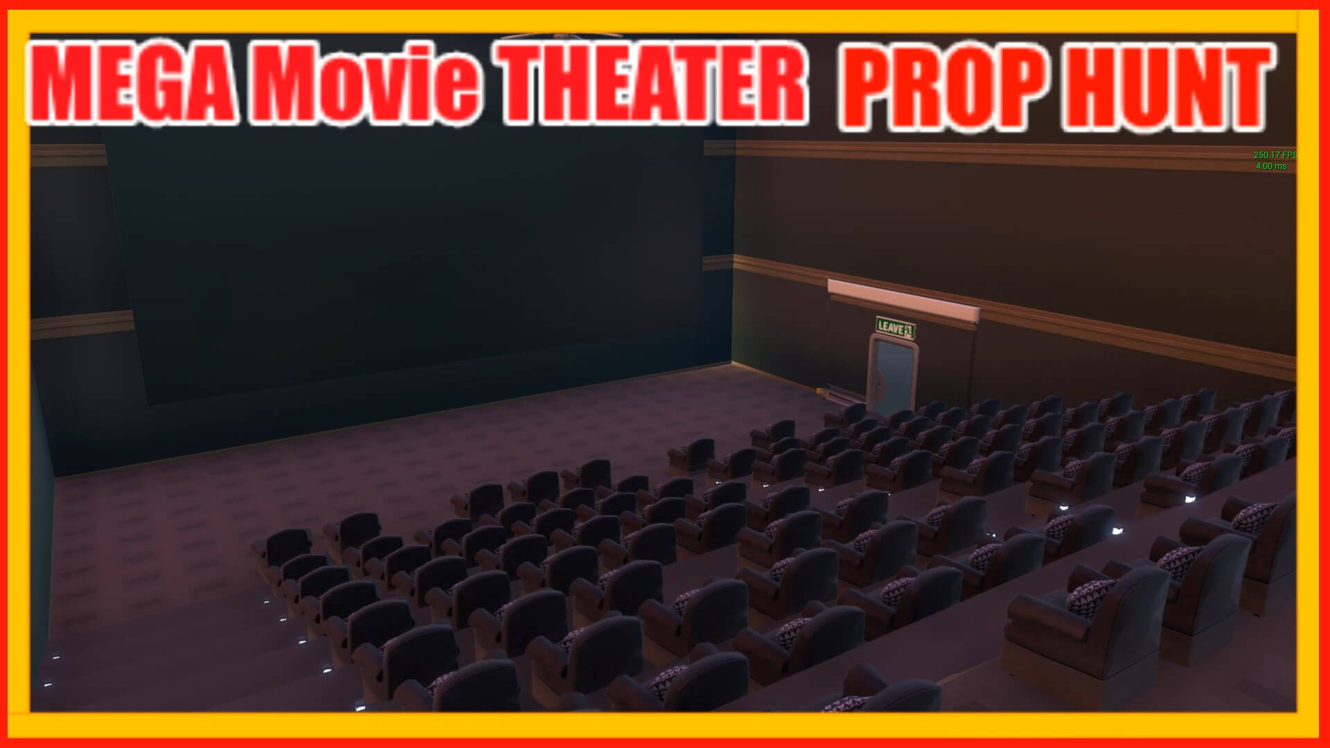 MEGA MOVIE THEATER PROP HUNT