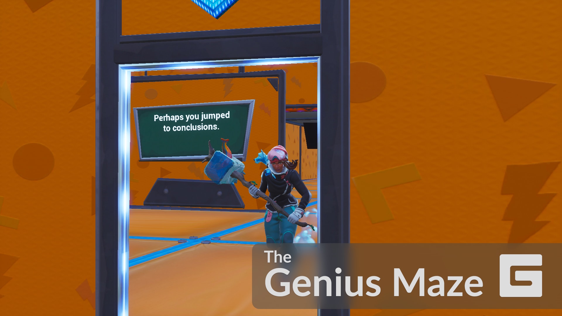 THE GENIUS MAZE