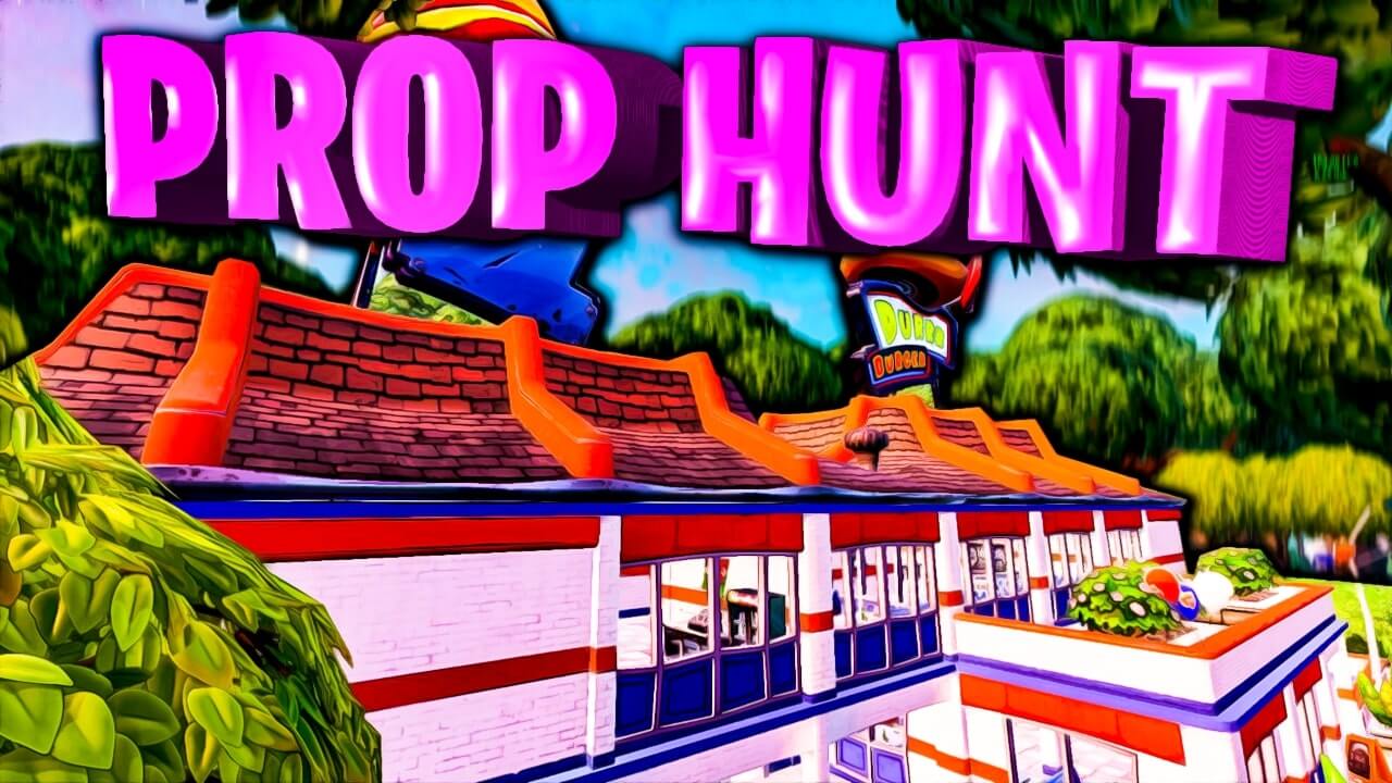 PROP HUNT FORTNITE ! DURR BURGER