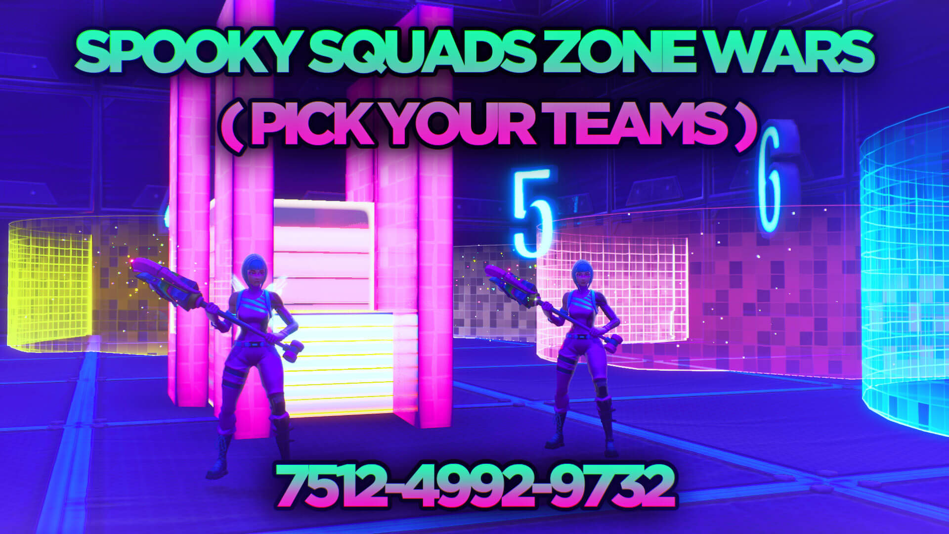 SPOOKY ZONE WARS ( SQUADS ) PICK TEAMS