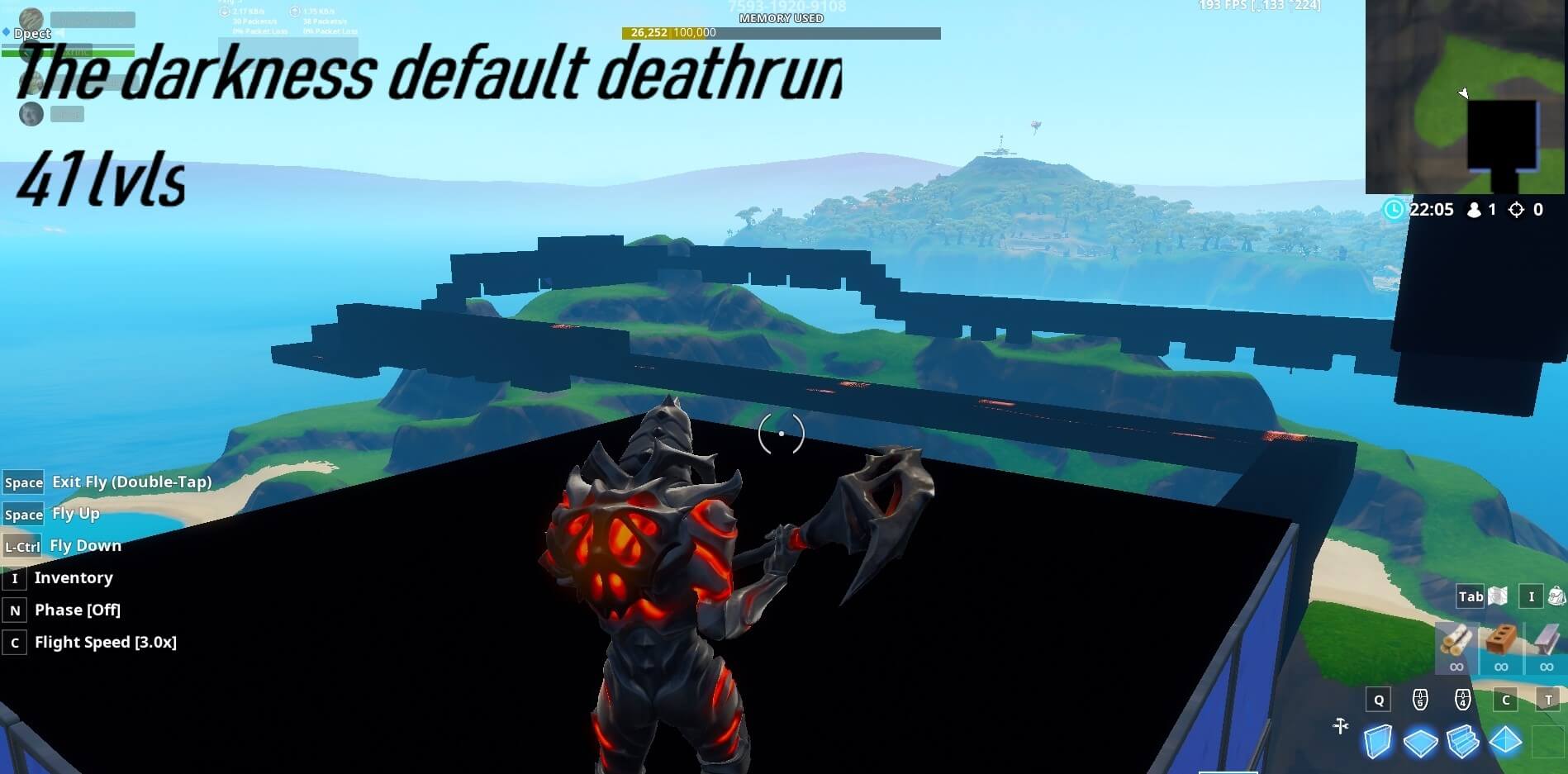 THE DARKNESS DEFAULT DEATHRUN